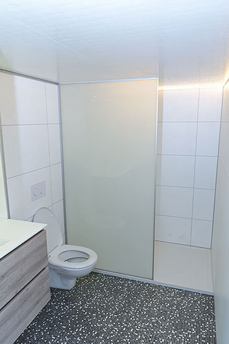 mobiele badkamer - douche